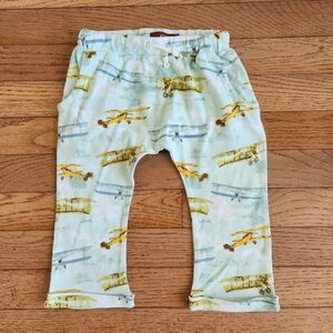 Boys MILKBARN Airplane Pants Size 12-18 Months